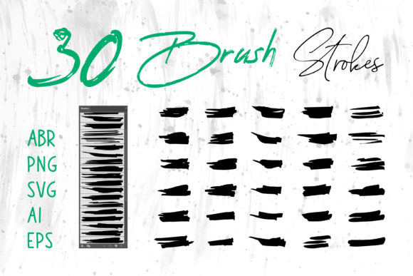 Download Grunge Brush, Watercolor Brush Set - Brush set Collection